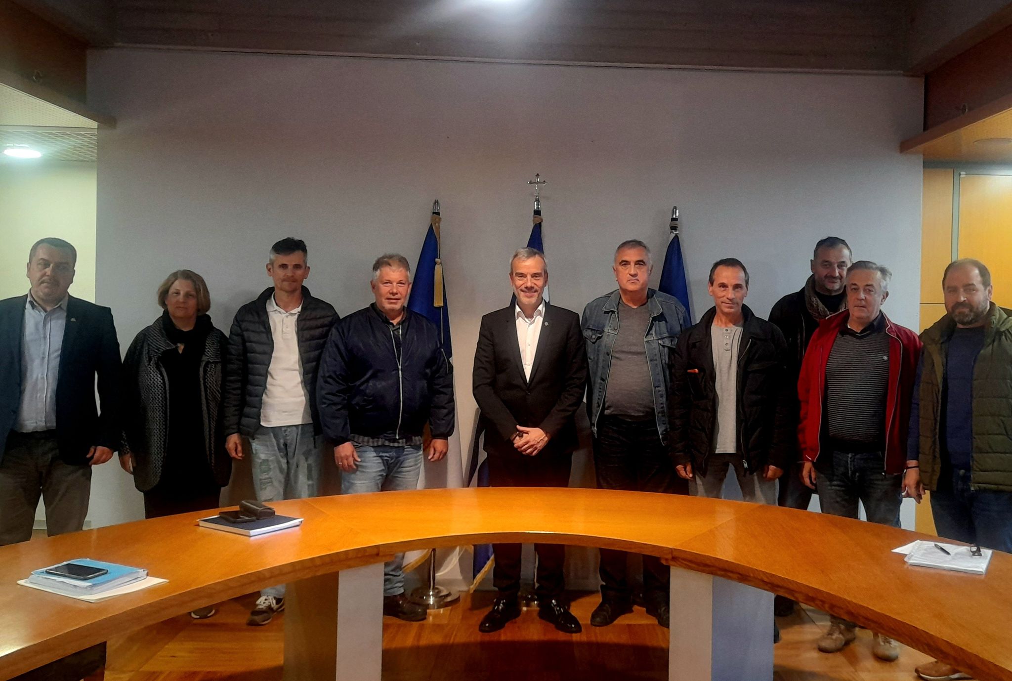 Συνάντηση Ζέρβα με το νέο ΔΣ του Συλλόγου Εργαζομένων στον Δήμο Θεσσαλονίκης