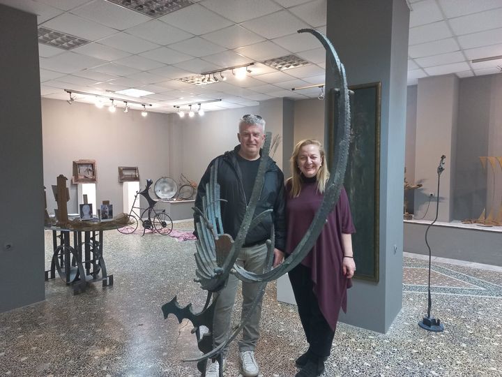 Έκθεση γλυπτικής Ιωάννη Τρούκη στην Θεσσαλονίκη